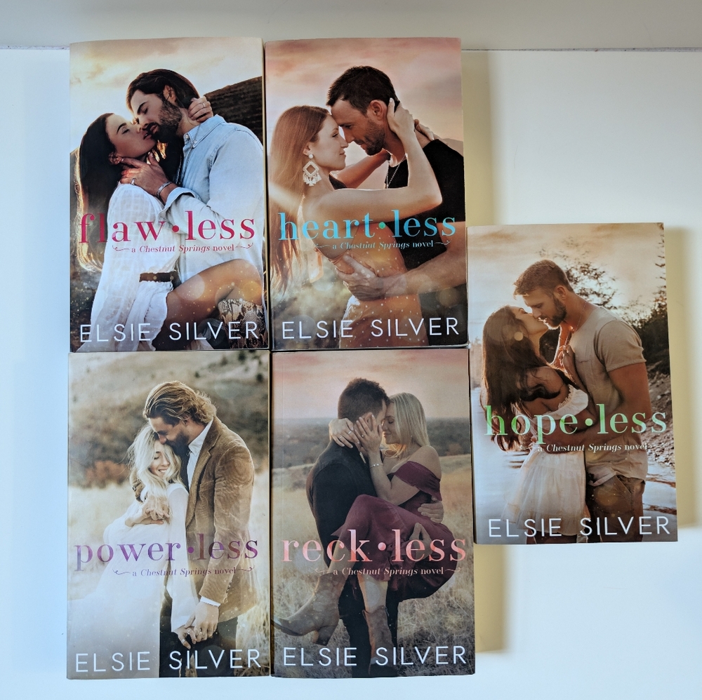 Elsie Silver Romance Paperback Full Set. OOP Model Covers